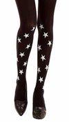 Tights - Star Walk Black