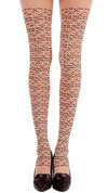 Tights - Love In Hebrew Powder