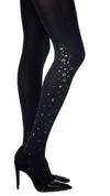 Tights - Stars Black & Gold