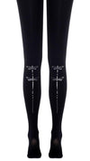 Tights - Silver Dragonflies