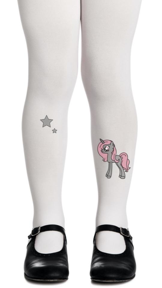 Kids Tights - Magical Unicorn White – Joyfullook