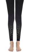 Joyfullook - Footless - Tights - Silver - Diamonds - New York 