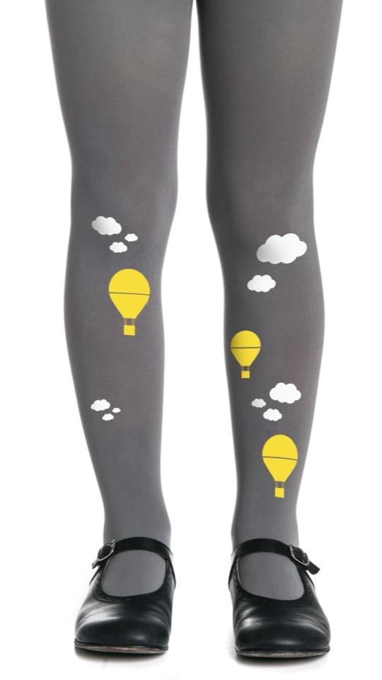 Kids Tights - Hot Air Balloon Grey – Joyfullook