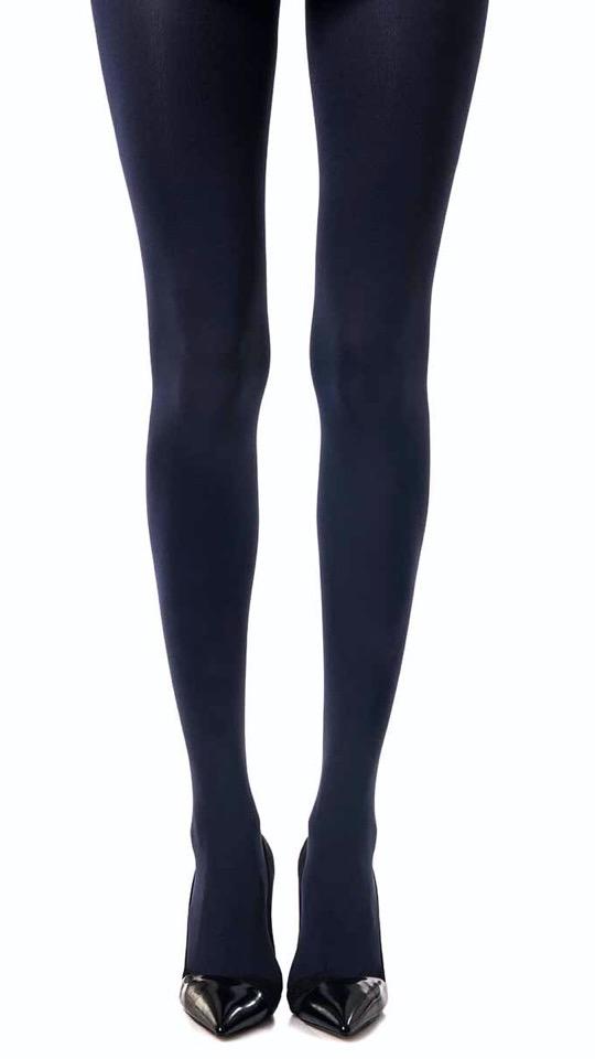 Tights - Navy Blue Solid