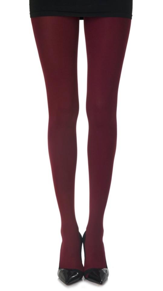 Tights - Burgundy Solid – Joyfullook