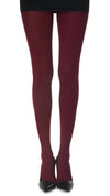 Tights - Burgundy Solid